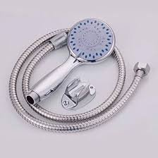 طقم دش استحمام عملي مع خرطوم مرن ممتد