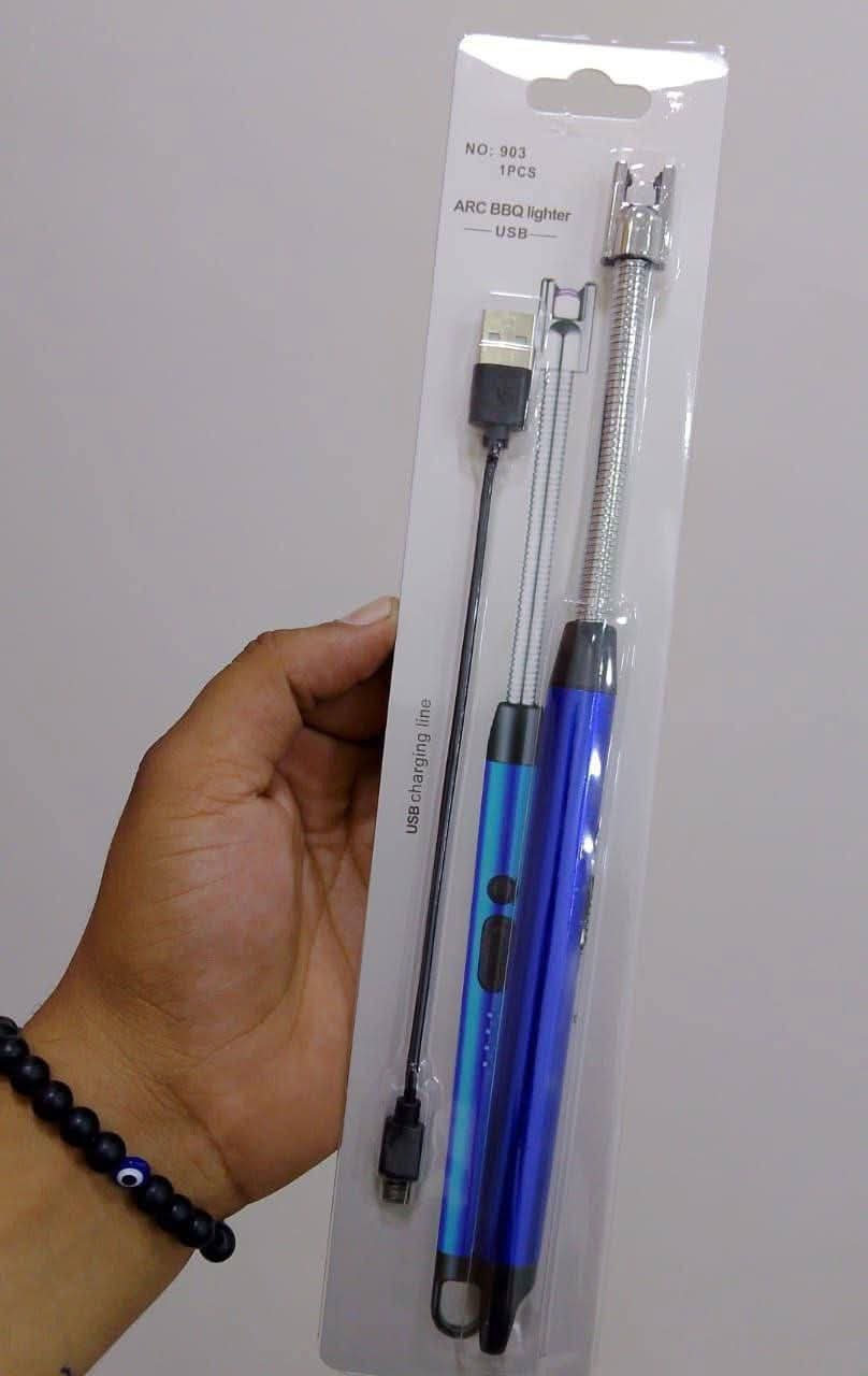 ولاعة كهربائية USB مرنة قابلة للشحن (ARC BBQ Lighter)
