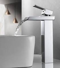 خلاط حوض شلال مفتوح (نيكل كروم)